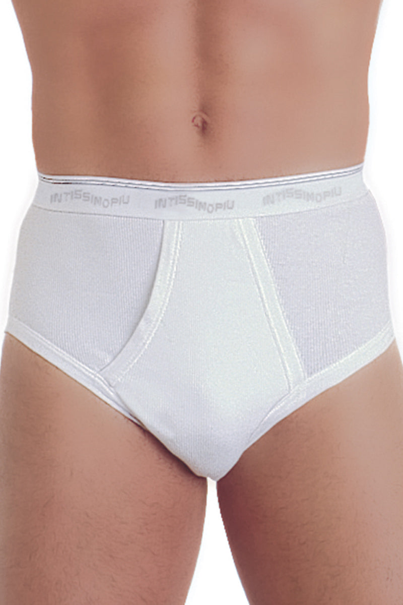 Slip in costina 2/1 con elastico esterno - set da 3 pezzi