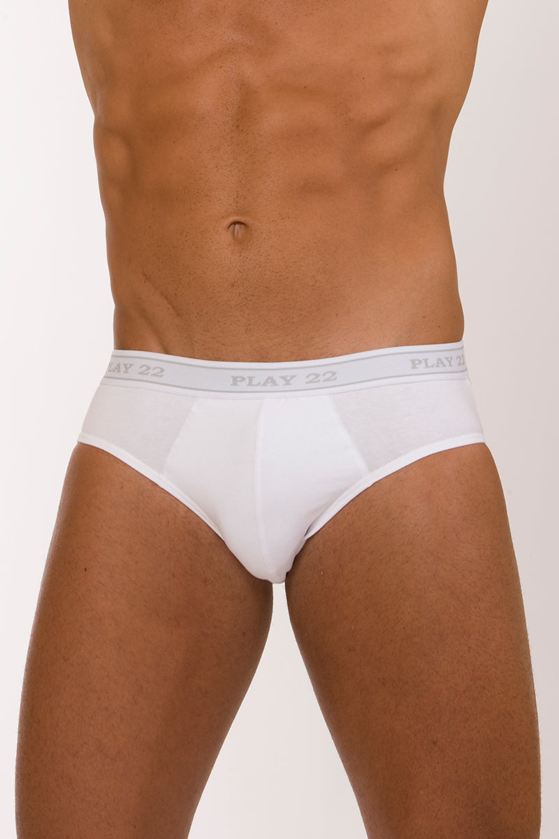 Slip in cotone bielastico - set da 3 pezzi