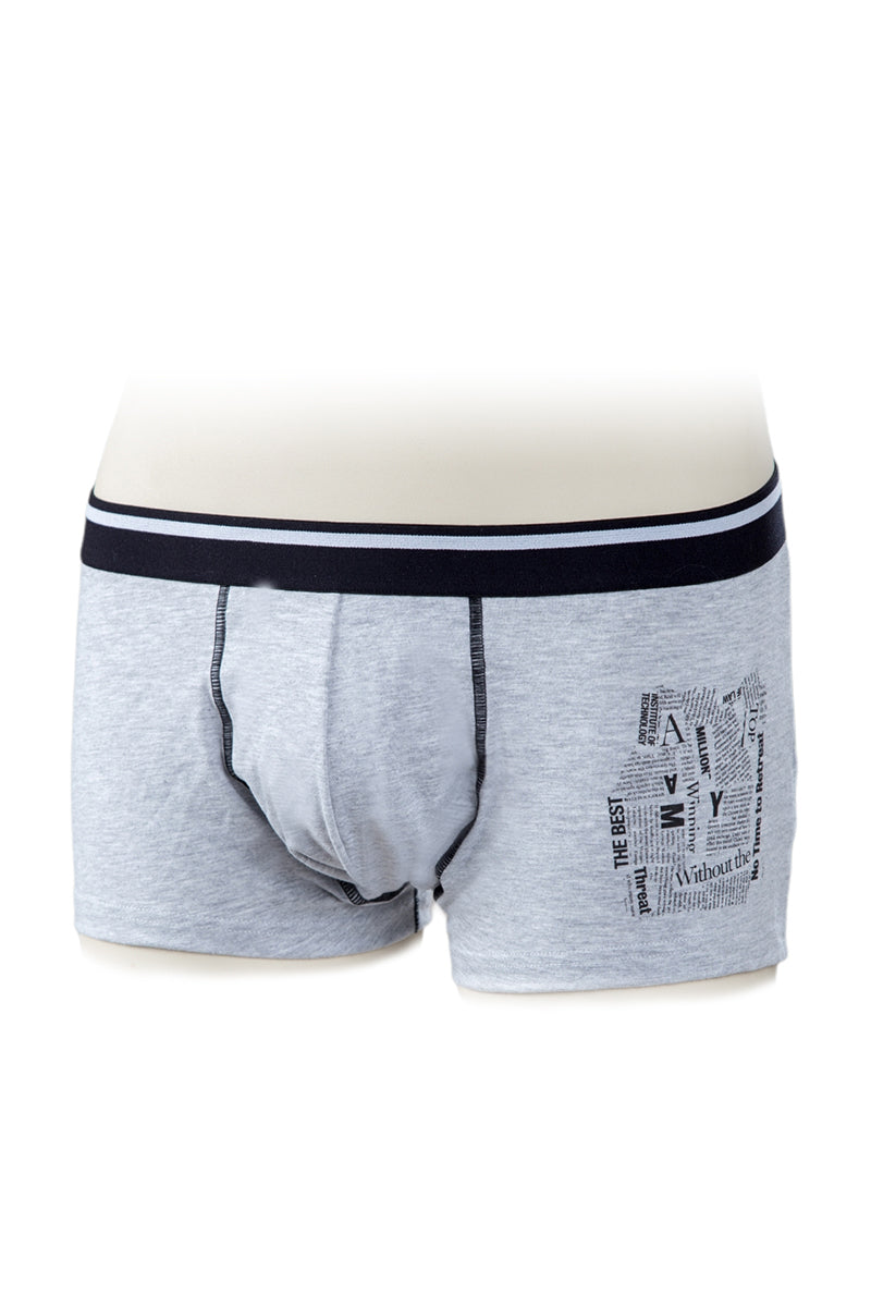 Boxer in cotone bielastico con fantasia stampata - set da 3 pezzi