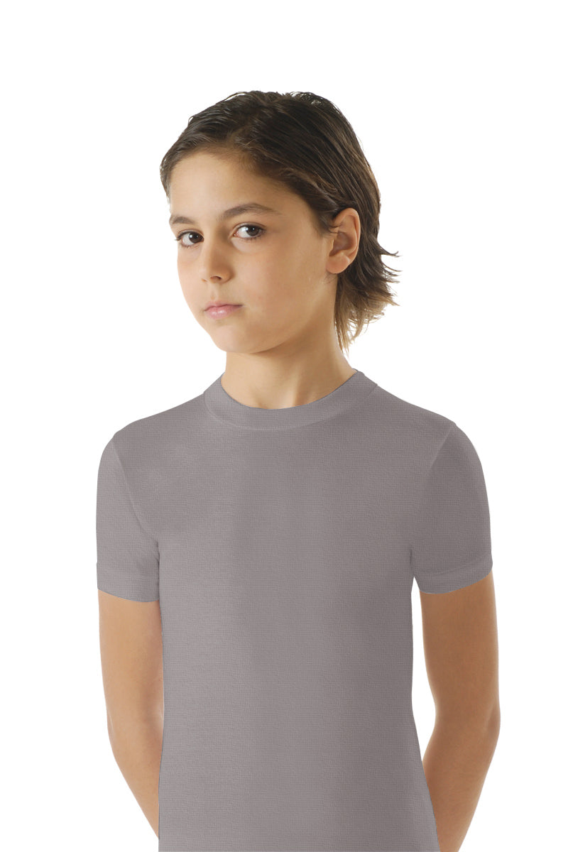 Maglia mezza manica in jersey con parasudore
