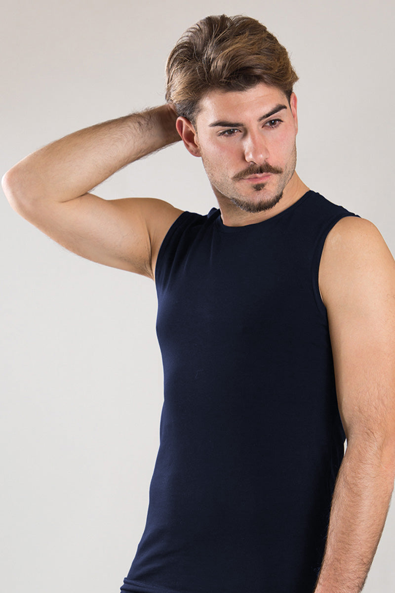 Smanicato in cotone bielastico