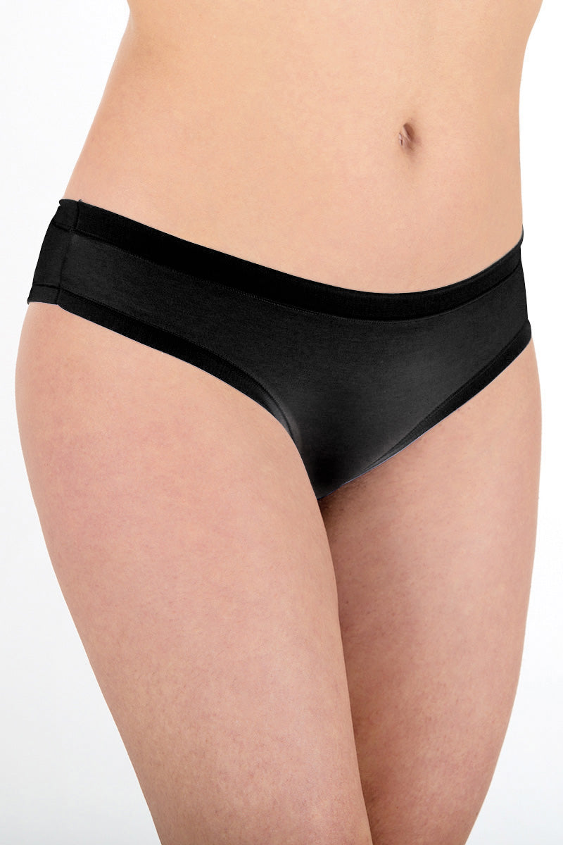 Slip brasiliano elasticizzato - set da 3 pezzi