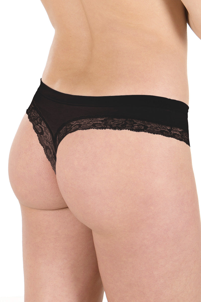 Perizoma con balza elasticizzato - set da 3 pezzi