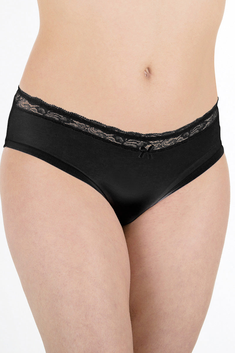Slip con balza in vita elasticizzato - set da 3 pezzi