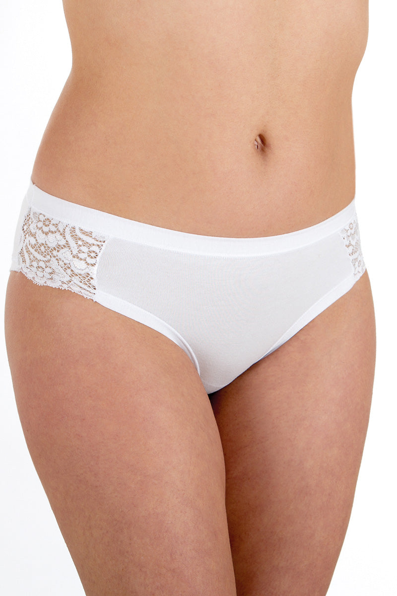 Slip con pizzo elasticizzato - set da 3 pezzi